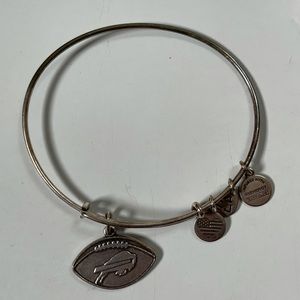 ALEX & ANI Bangle Charm Bracelet Buffalo Bills